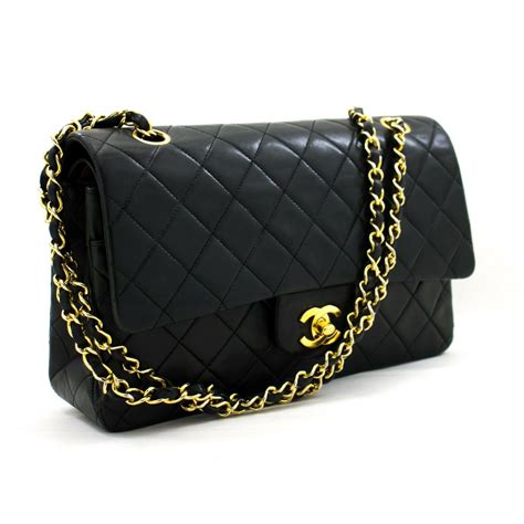 chanel classic lambskin double flap bag|chanel classic flap bag vintage.